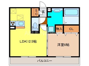 SAKURAⅡの物件間取画像